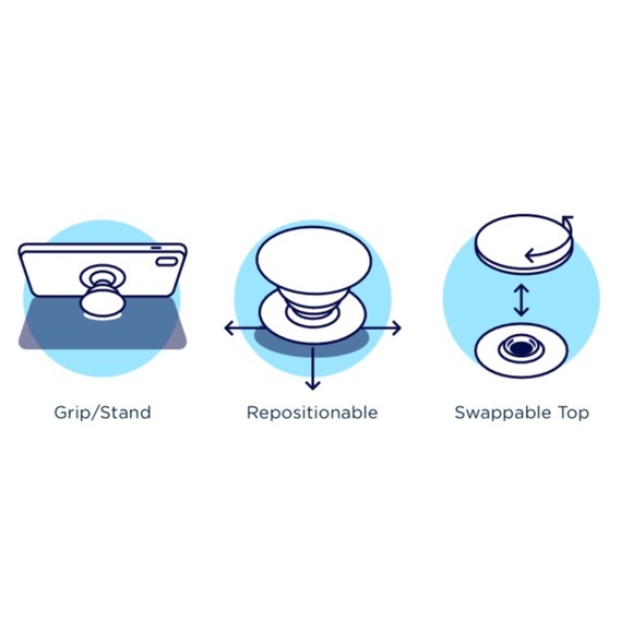 NWOT Apple iPhone 7/iPhone X Case + Pop Socket - Picture 12 of 12